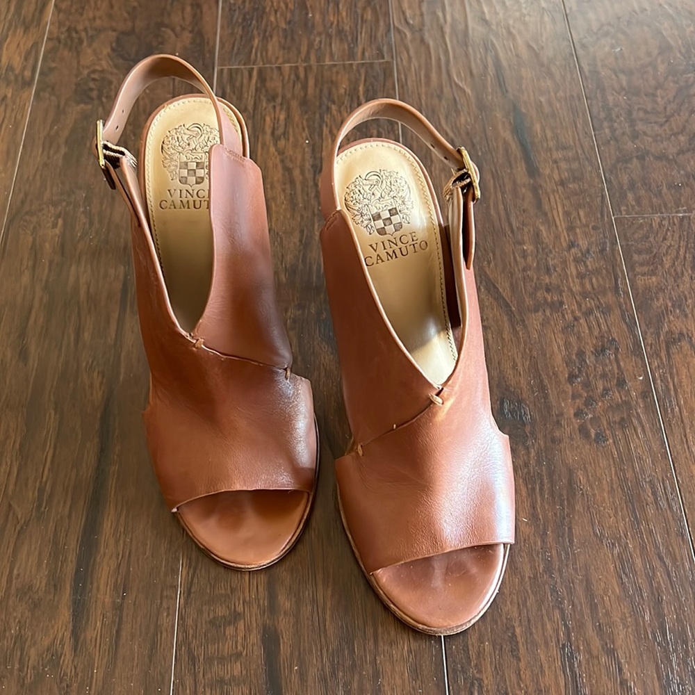 Vince Camuto Leather Heels